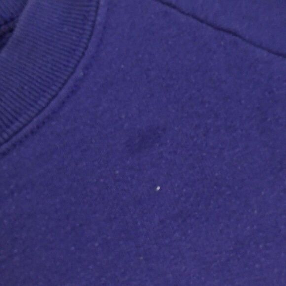 Vtg Purple Sweatshirt Fruit Of The Loom Crew Neck Ladies Size XL Made In USA - Picture 8 of 8